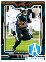 2021 Panini Playbook #71 Jalen Reagor ORANGE